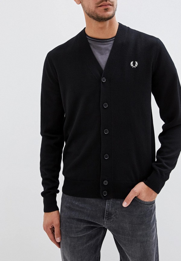 

Кардиган Fred Perry, Черный
