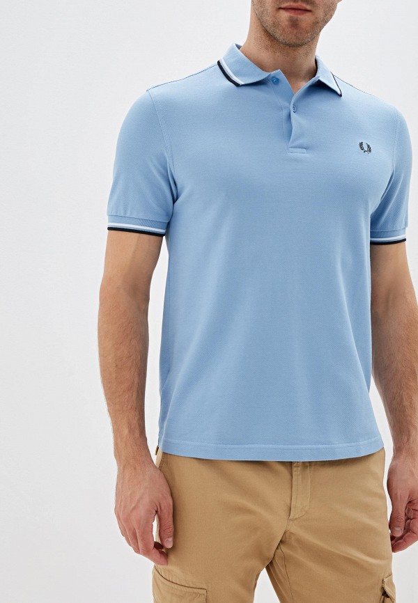 

Поло Fred Perry, Голубой