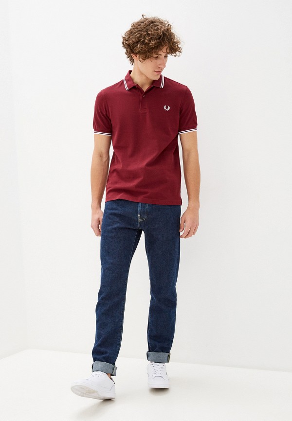 

Поло Fred Perry, Бордовый