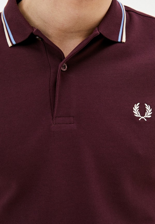 

Поло Fred Perry, Бордовый, Fred Perry FR006EMHPEG4