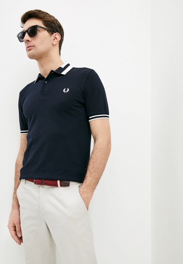 

Поло Fred Perry, Синий, Fred Perry FR006EMHPEI6