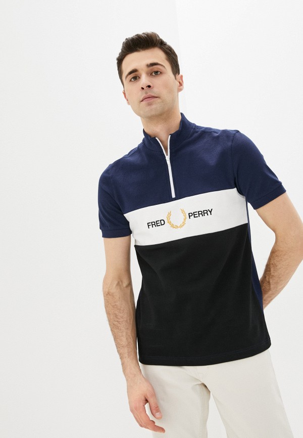 

Поло Fred Perry, Синий, Fred Perry FR006EMHPEI8