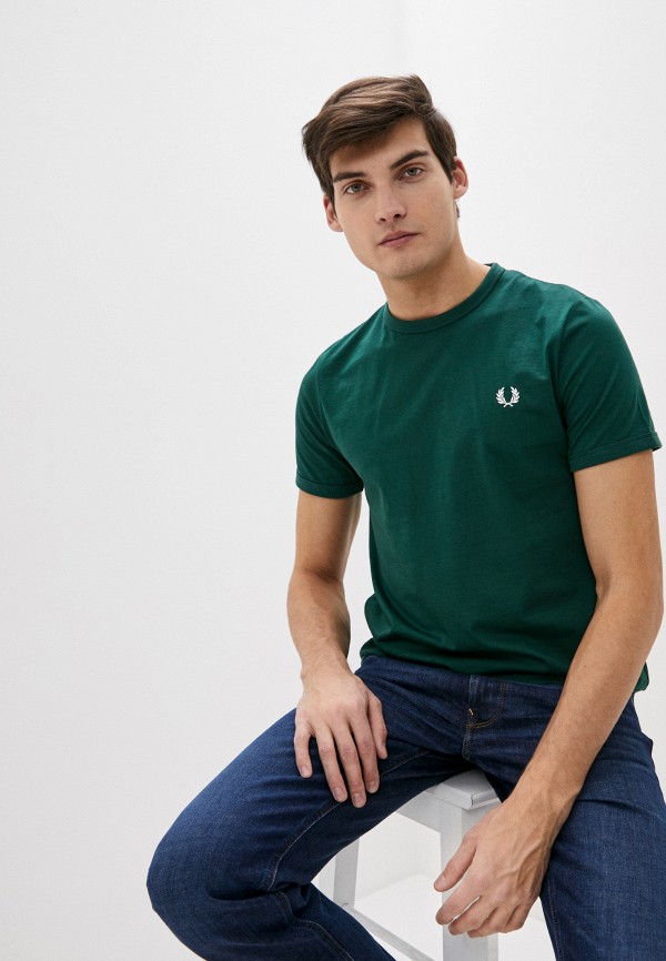 

Футболка Fred Perry, Зеленый, Fred Perry FR006EMHPEJ2