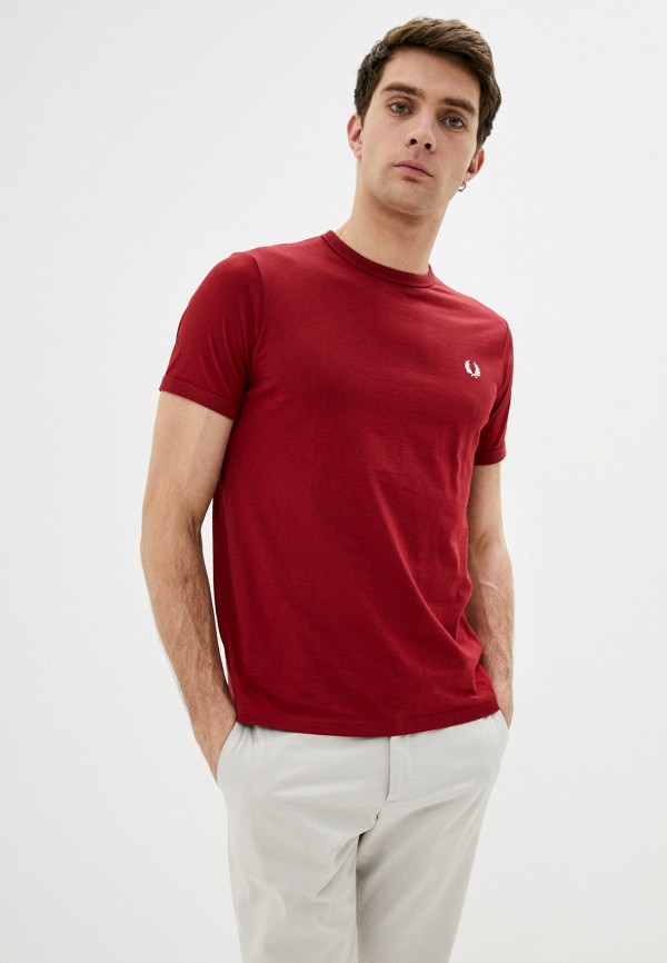 

Футболка Fred Perry, Бордовый, Fred Perry FR006EMHPEJ3
