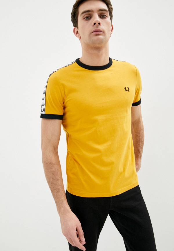 

Футболка Fred Perry, Желтый, Fred Perry FR006EMHPEJ7