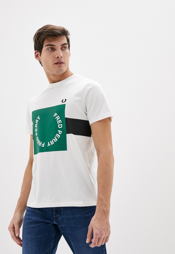 

Футболка Fred Perry, Белый, Fred Perry FR006EMHPEK1
