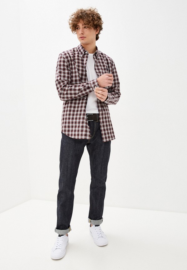 

Рубашка Fred Perry, Бордовый, Fred Perry FR006EMHPEM5