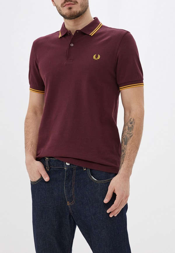 

Поло Fred Perry, Бордовый