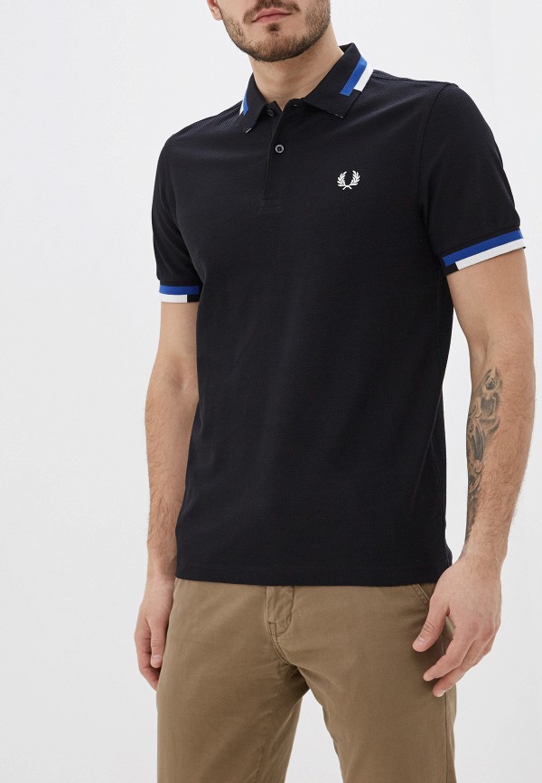 

Поло Fred Perry, Черный