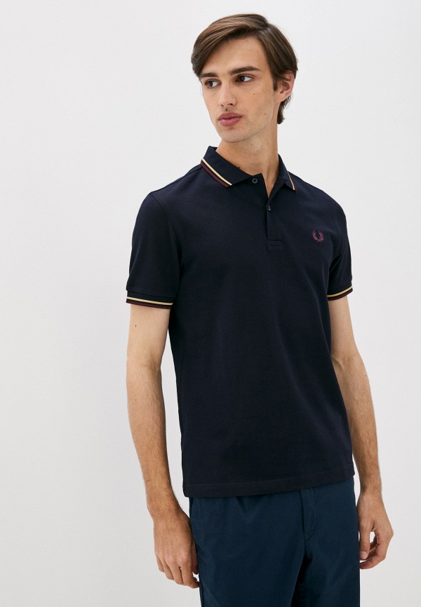 

Поло Fred Perry, Синий, Fred Perry FR006EMKMRJ2
