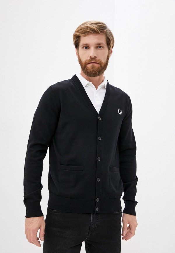 

Кардиган Fred Perry, Черный
