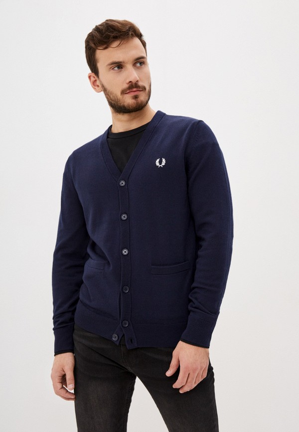 

Кардиган Fred Perry, Синий