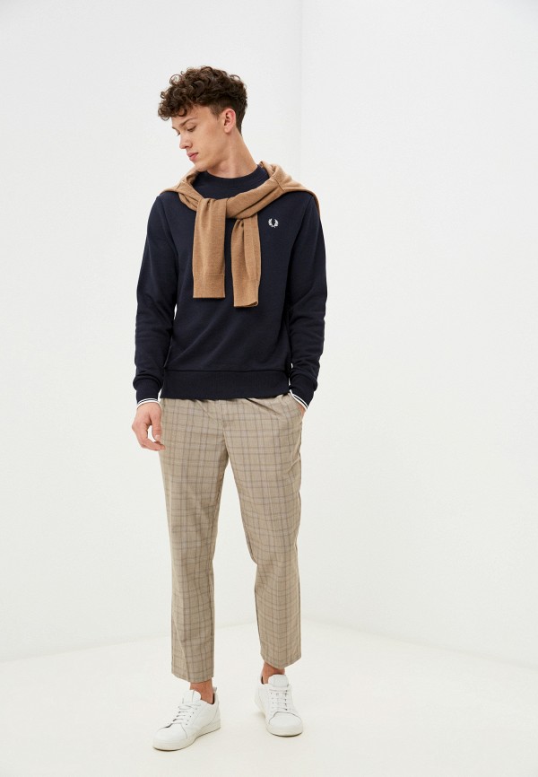 Свитшот Fred Perry синий, размер 60, фото 2