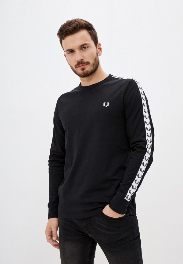 

Лонгслив Fred Perry, Черный