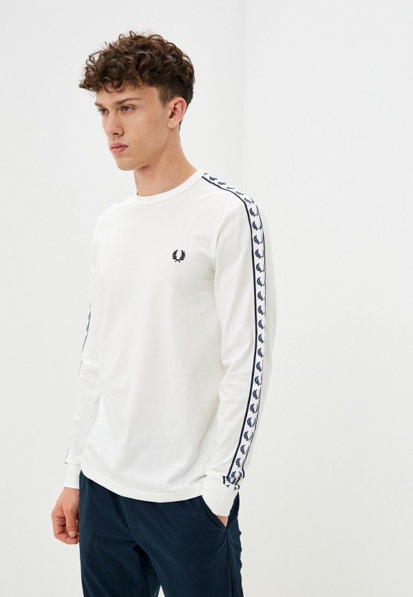 

Лонгслив Fred Perry, Белый
