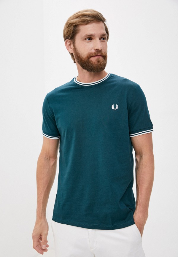 

Футболка Fred Perry, Бирюзовый, Fred Perry FR006EMKMRN2