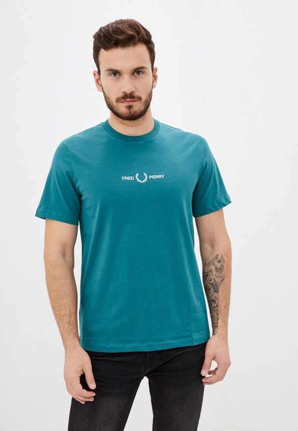 

Футболка Fred Perry, Бирюзовый