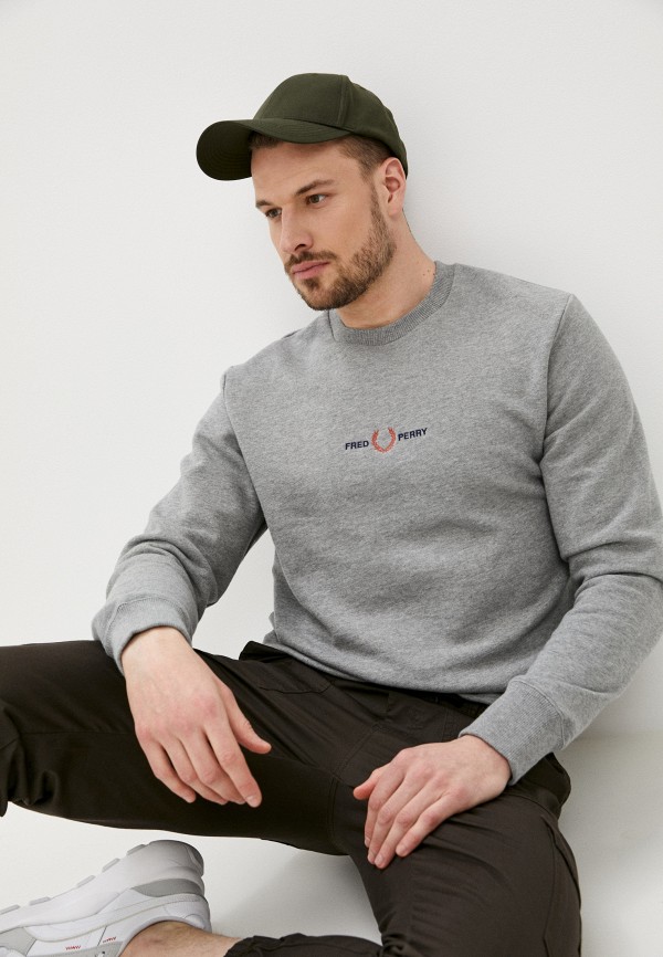 

Свитшот Fred Perry, Серый, Fred Perry FR006EMMESV8