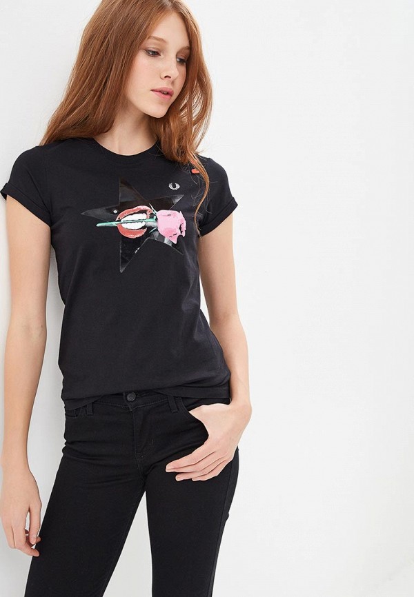 

Футболка Fred Perry, Fred Perry FR006EWBUTE5, Черный