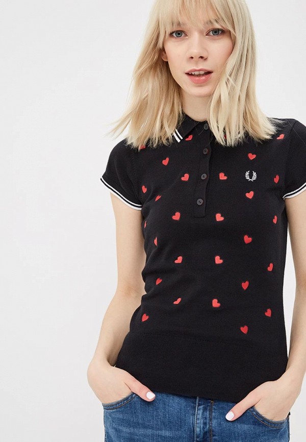 

Поло Fred Perry, Черный