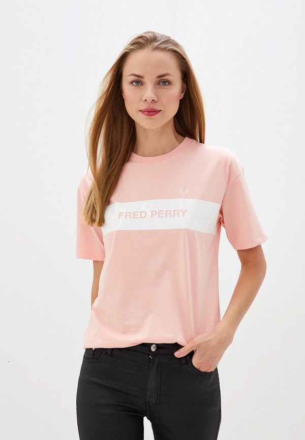 

Футболка Fred Perry, Розовый