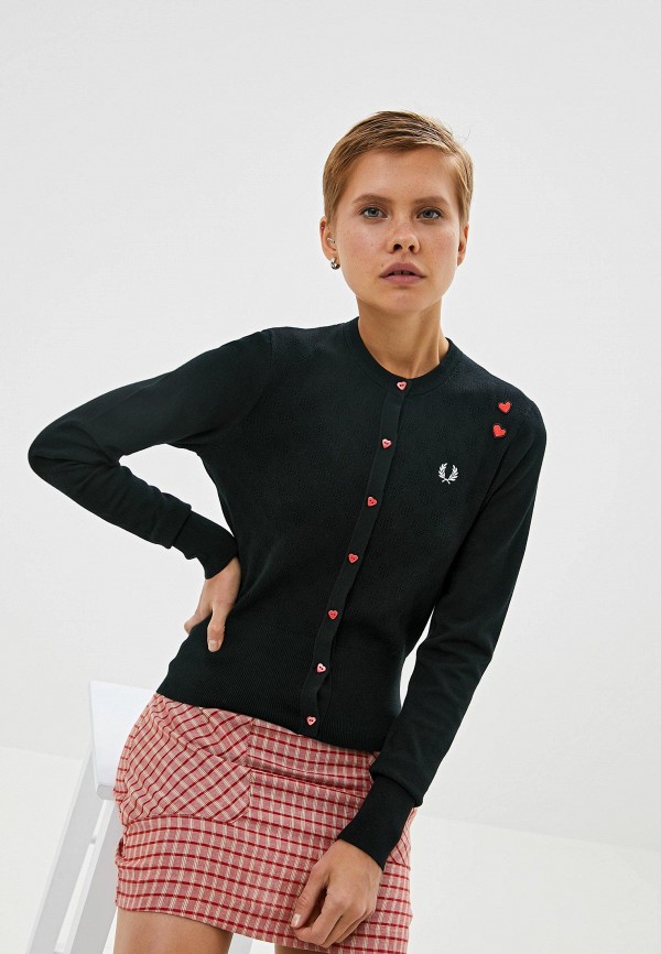 

Кардиган Fred Perry, Черный