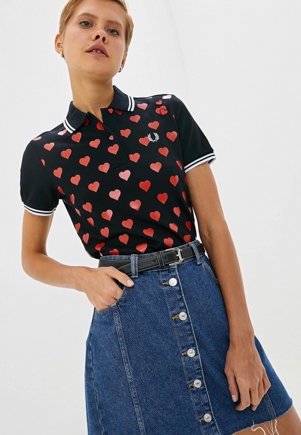 

Поло Fred Perry, Черный
