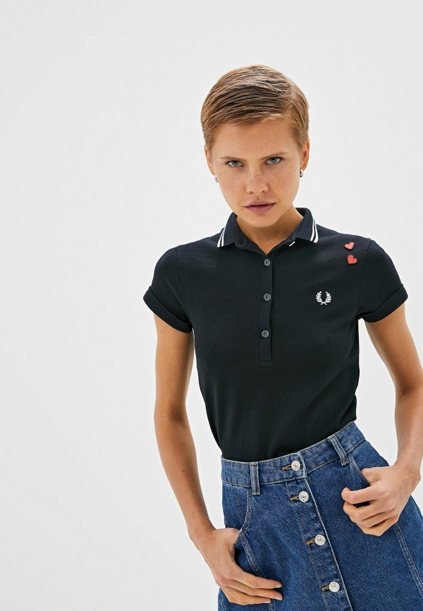 

Поло Fred Perry, Черный