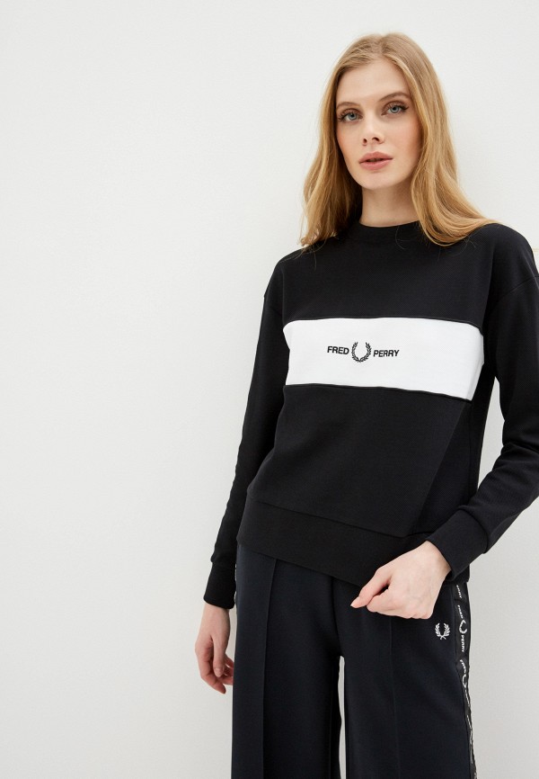 

Свитшот Fred Perry, Черный, Fred Perry FR006EWHPFL2