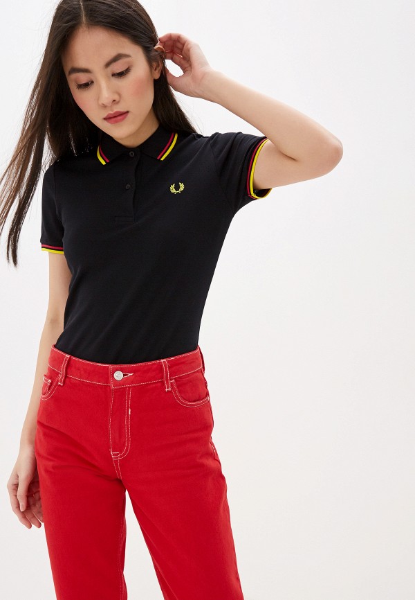 

Поло Fred Perry, Черный, Fred Perry FR006EWHPFR2