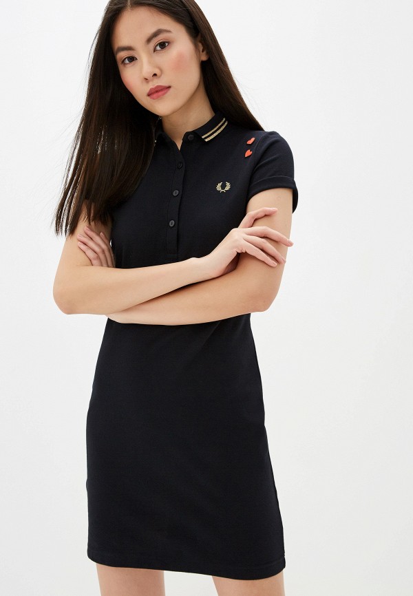 

Платье Fred Perry, Черный, AMY WINEHOUSE