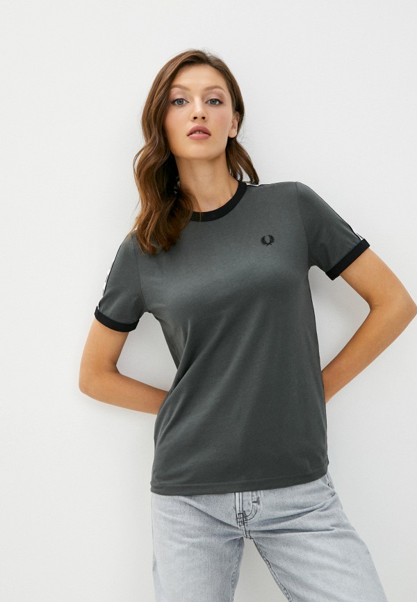 

Футболка Fred Perry, Серый, Fred Perry FR006EWKMRS9