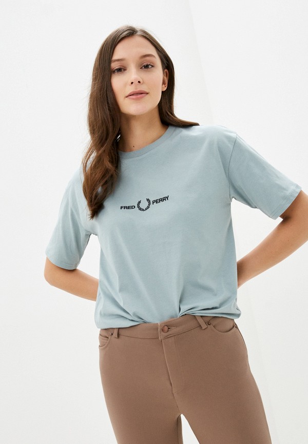 

Футболка Fred Perry, Бирюзовый