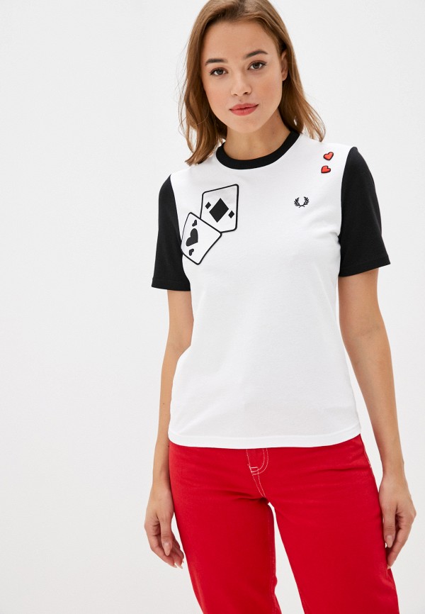

Футболка Fred Perry, Белый, AMY