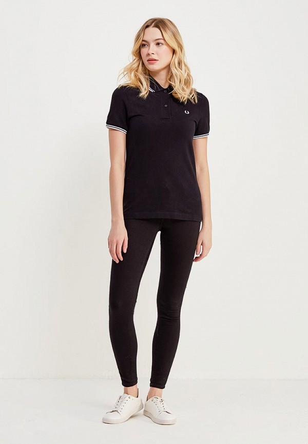 

Поло Fred Perry, Черный, Fred Perry FR006EWOPV46