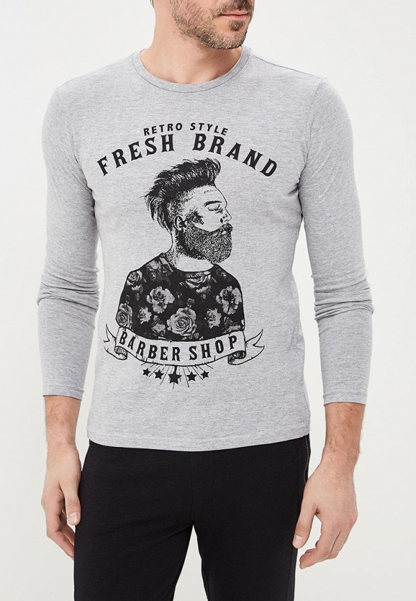 

Лонгслив Fresh Brand, Серый