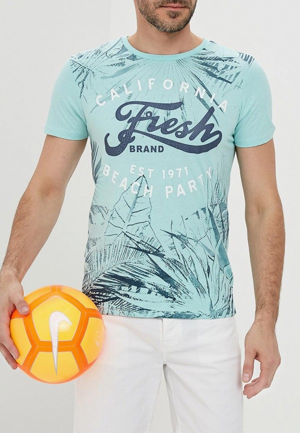 

Футболка Fresh Brand, Бирюзовый