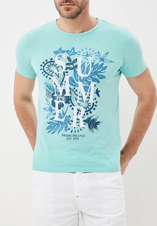 

Футболка Fresh Brand, Бирюзовый