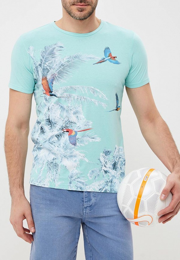 

Футболка Fresh Brand, Бирюзовый
