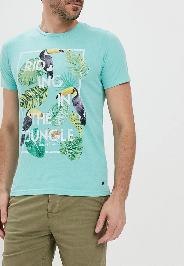 

Футболка Fresh Brand, Бирюзовый
