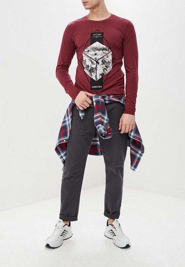

Лонгслив Fresh Brand; Fresh Brand FR040EMENCU8, Бордовый