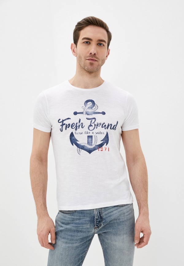 

Футболка Fresh Brand, Белый, Fresh Brand FR040EMJHRE0
