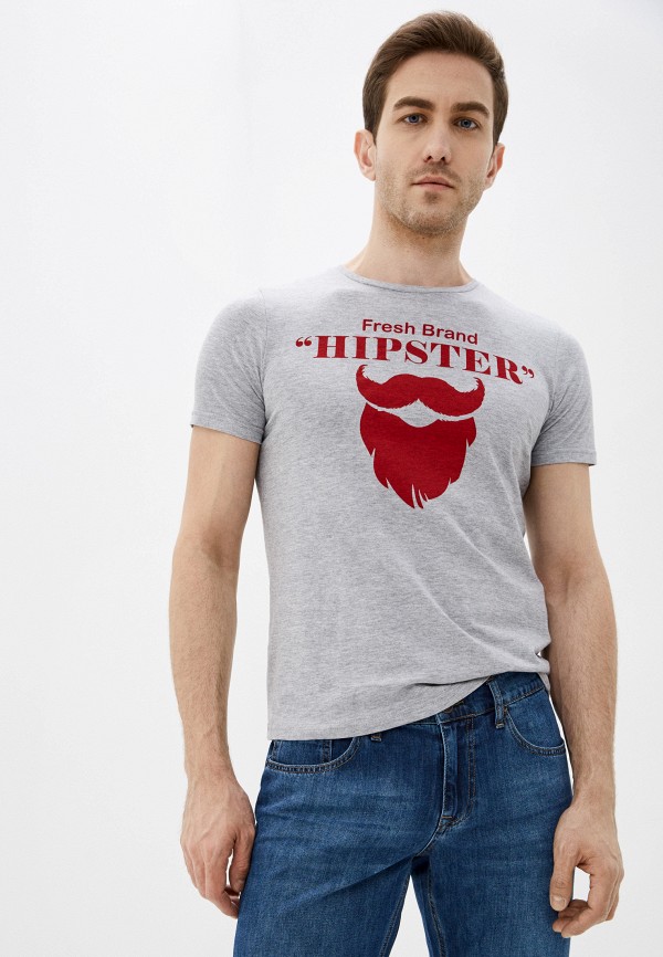 

Футболка Fresh Brand, Серый, Fresh Brand FR040EMJHRE2