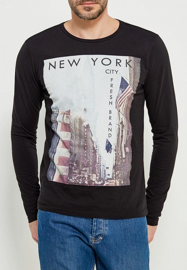 

Лонгслив Fresh Brand, Черный