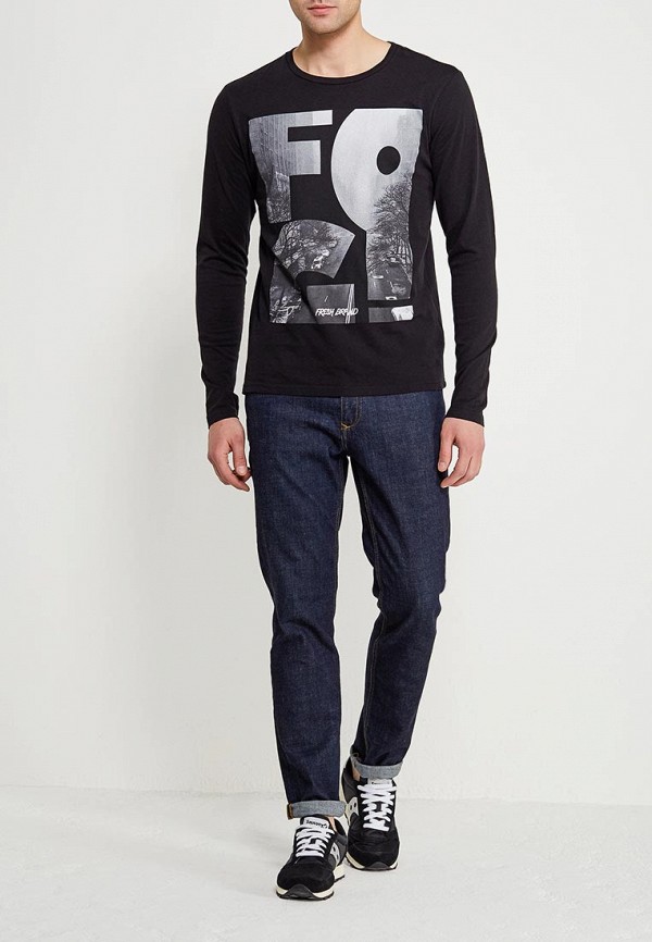 

Лонгслив Fresh Brand; Fresh Brand FR040EMZYA27, Черный