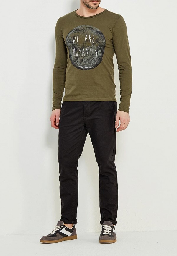 

Лонгслив Fresh Brand; Fresh Brand FR040EMZYA31, Зеленый