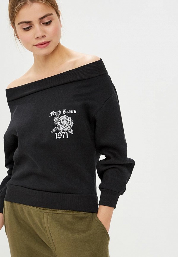 

Свитшот Fresh Brand, Fresh Brand FR040EWDFPN8, Черный