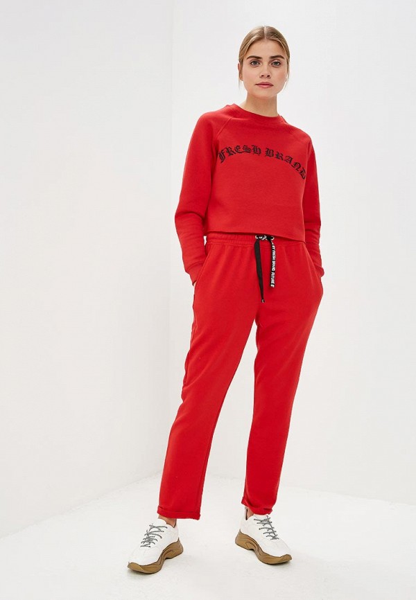 

Свитшот Fresh Brand; Fresh Brand FR040EWDFPO2, Красный