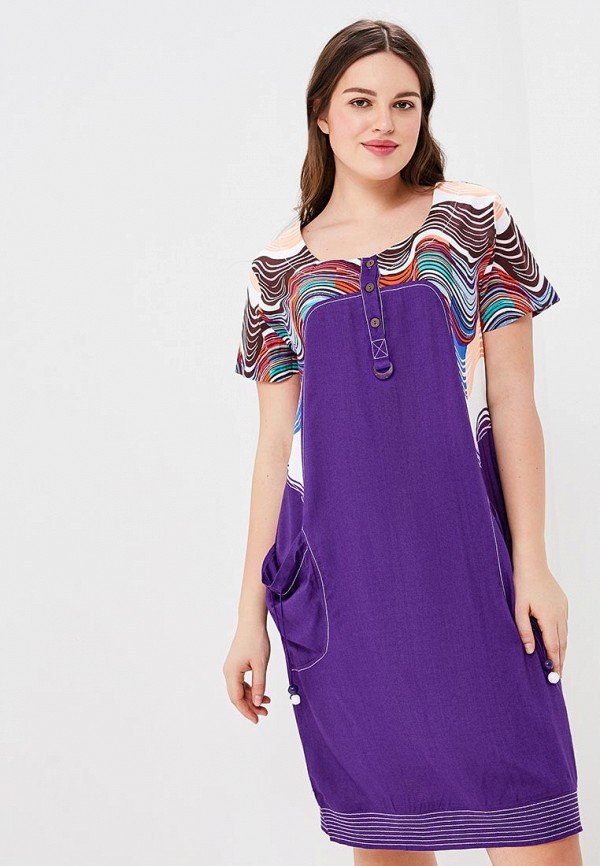 

Платье Fresh Cotton, Fresh Cotton FR043EWAYCF8, Фиолетовый