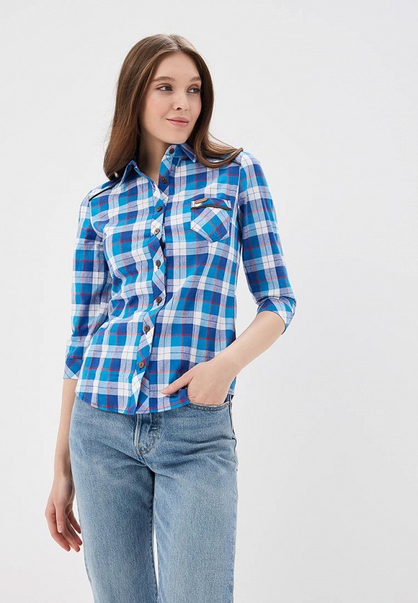 

Рубашка Fresh Cotton, Синий